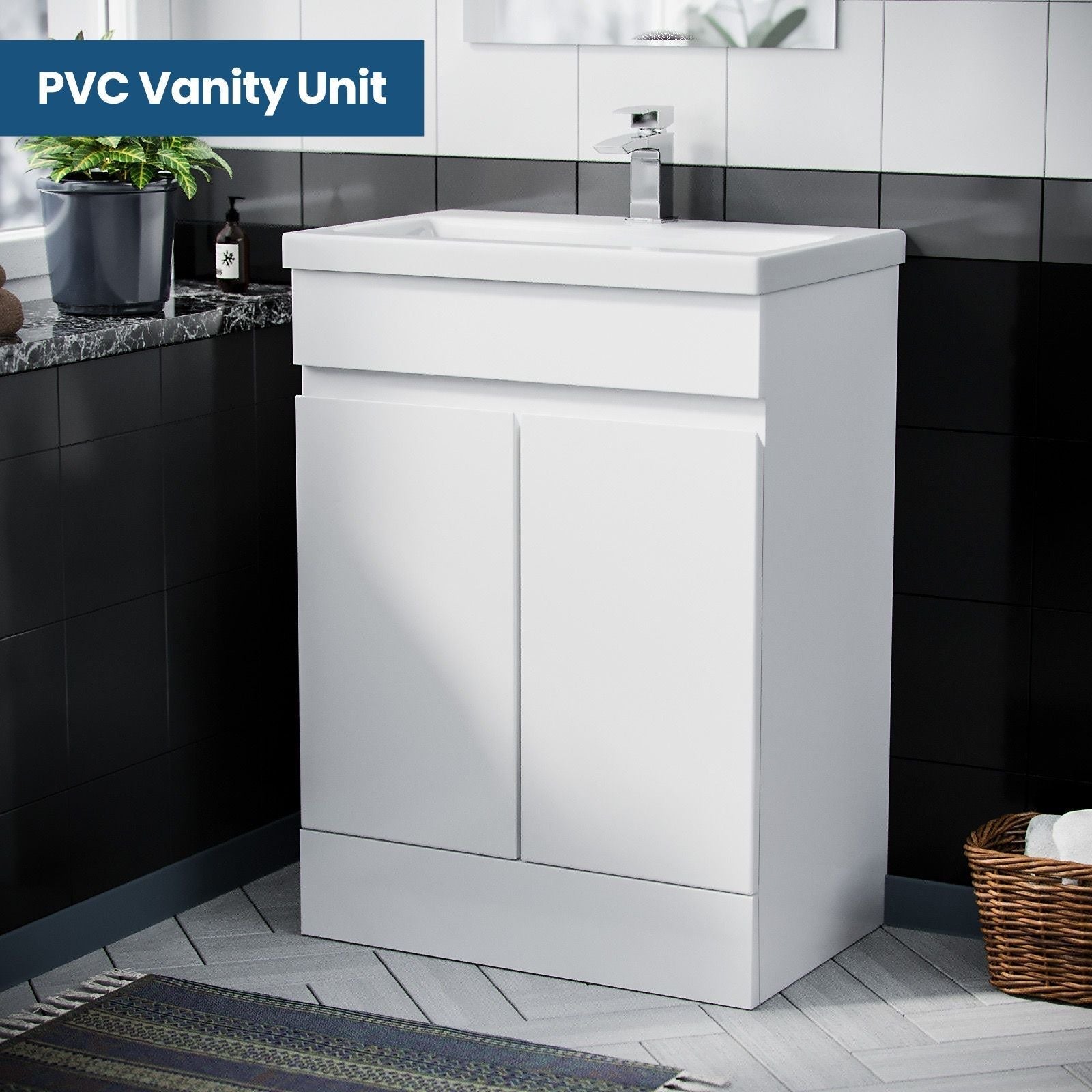 Nes Home PVC Vanity Unit