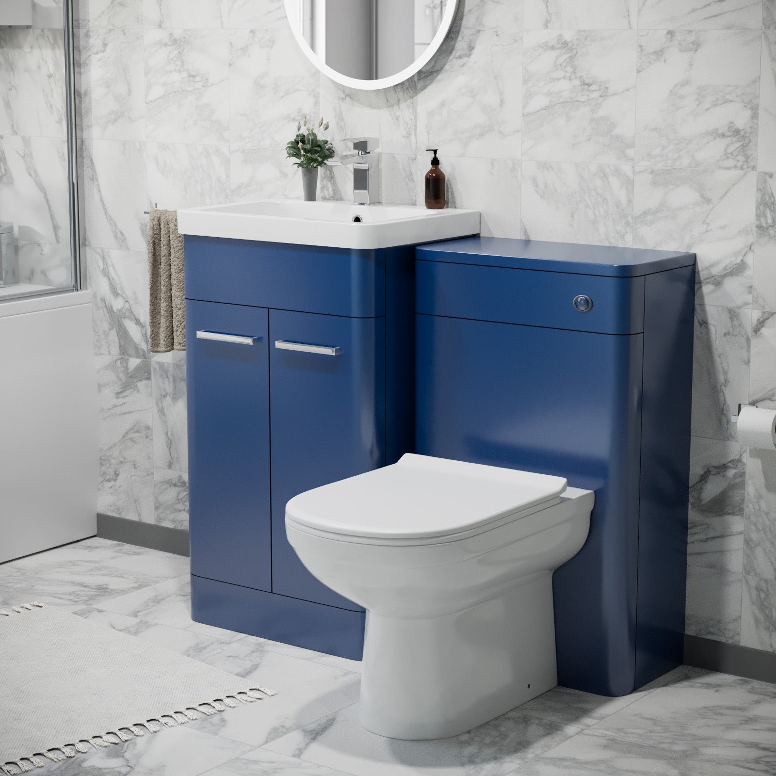 Vanity & WC Toilet Combinations