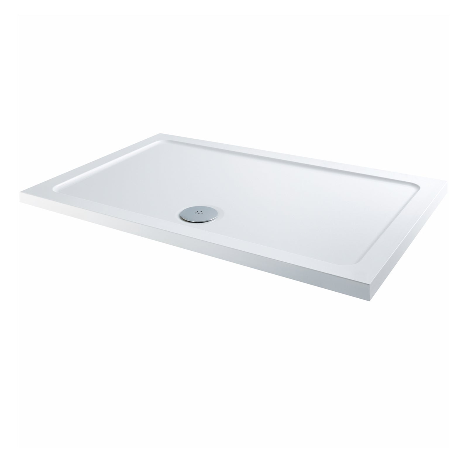 1400 x 900 Rectangular Stone Resin Shower Tray Wetroom Enclosure