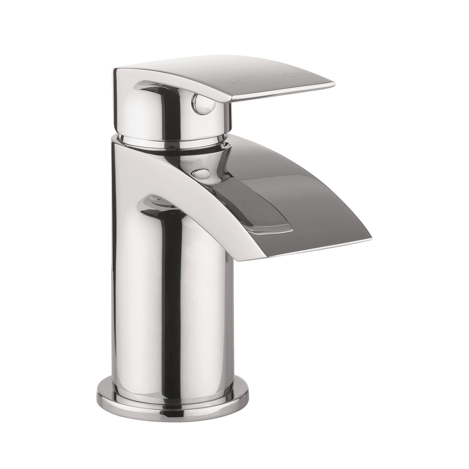 Vago Compact Design Waterfall Cloakroom Basin Mono Mixer Tap