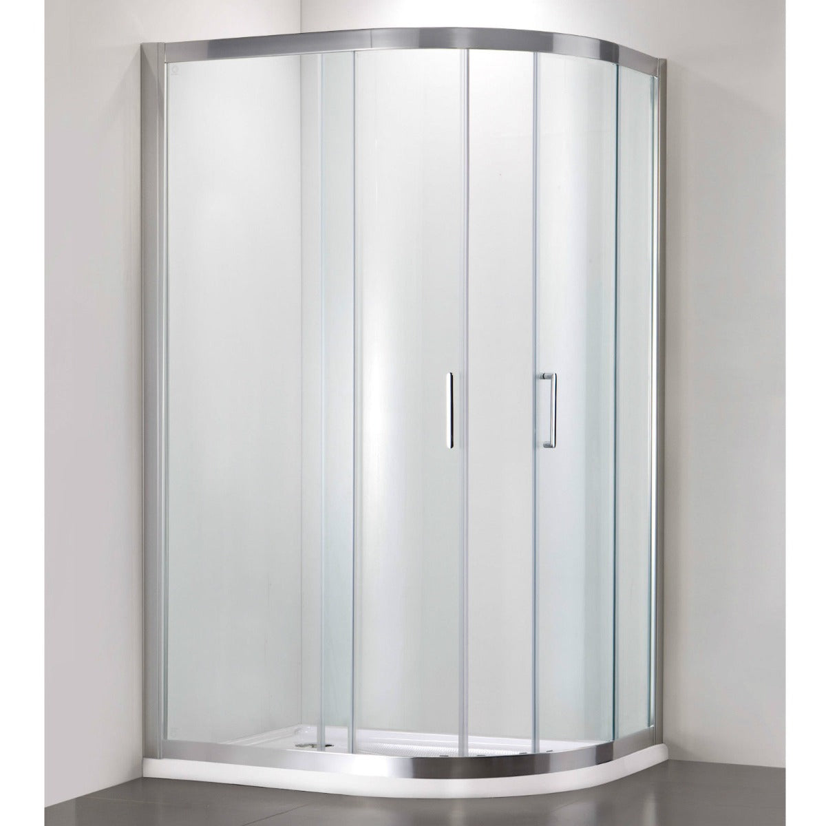6mm Framed Offset Quadrant Shower Door 800mm