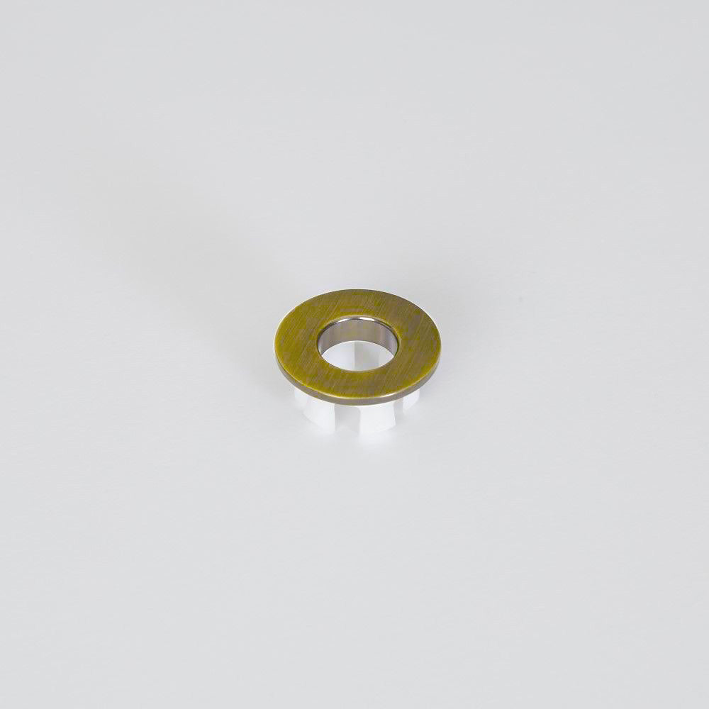 Basin Overflow Ring Replacement Overflow Sink Hole Cover Brushed Brass
