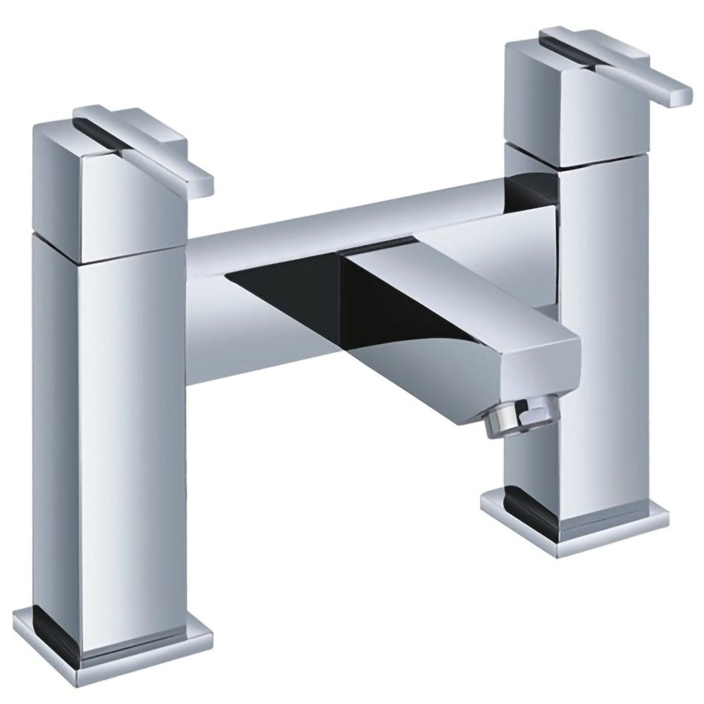 Ustin Luxury Modern Brass Chrome Bath Filler Tap