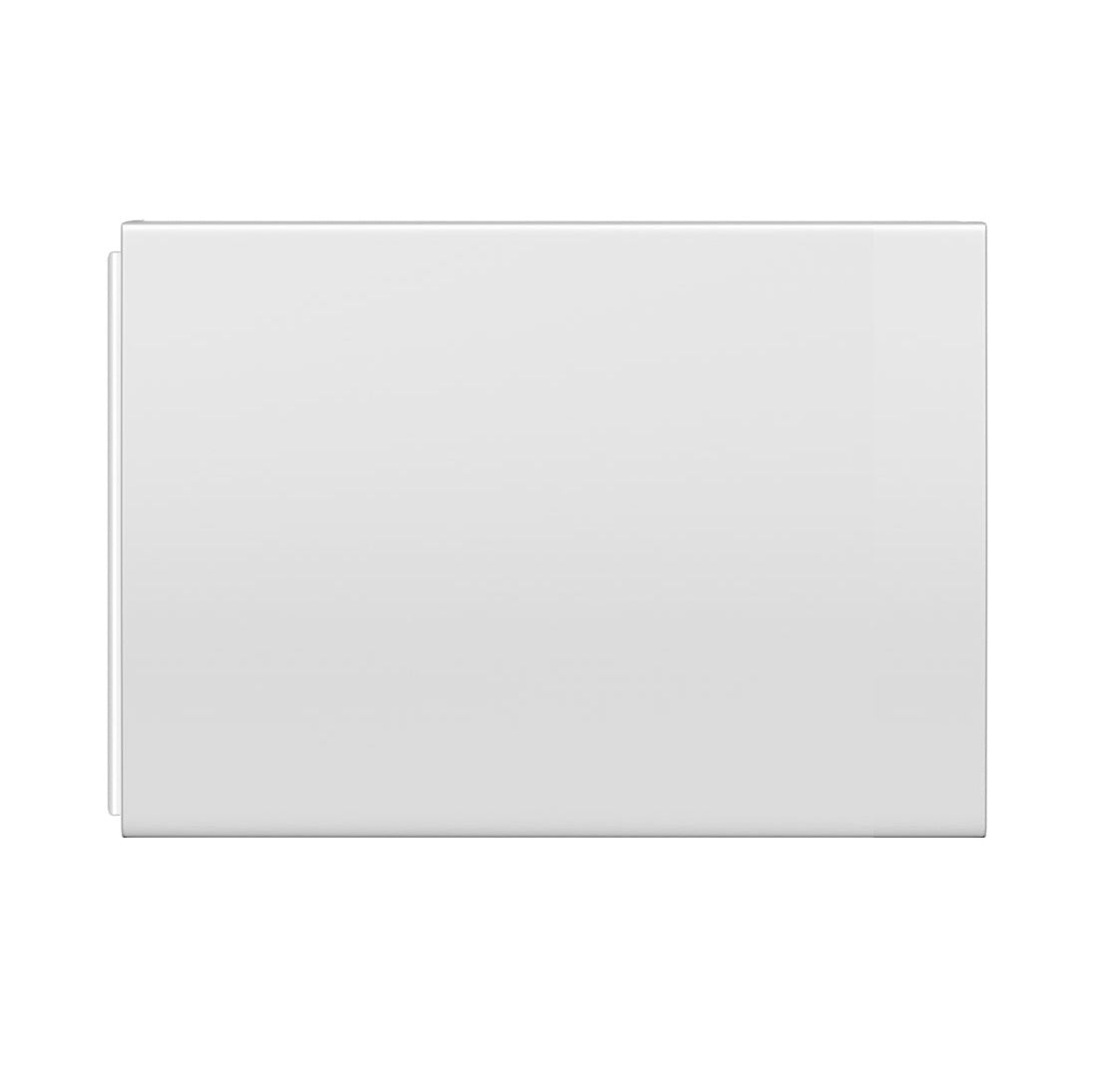 Modern High Gloss 695mm White End Bath Panel ABS Bathroom