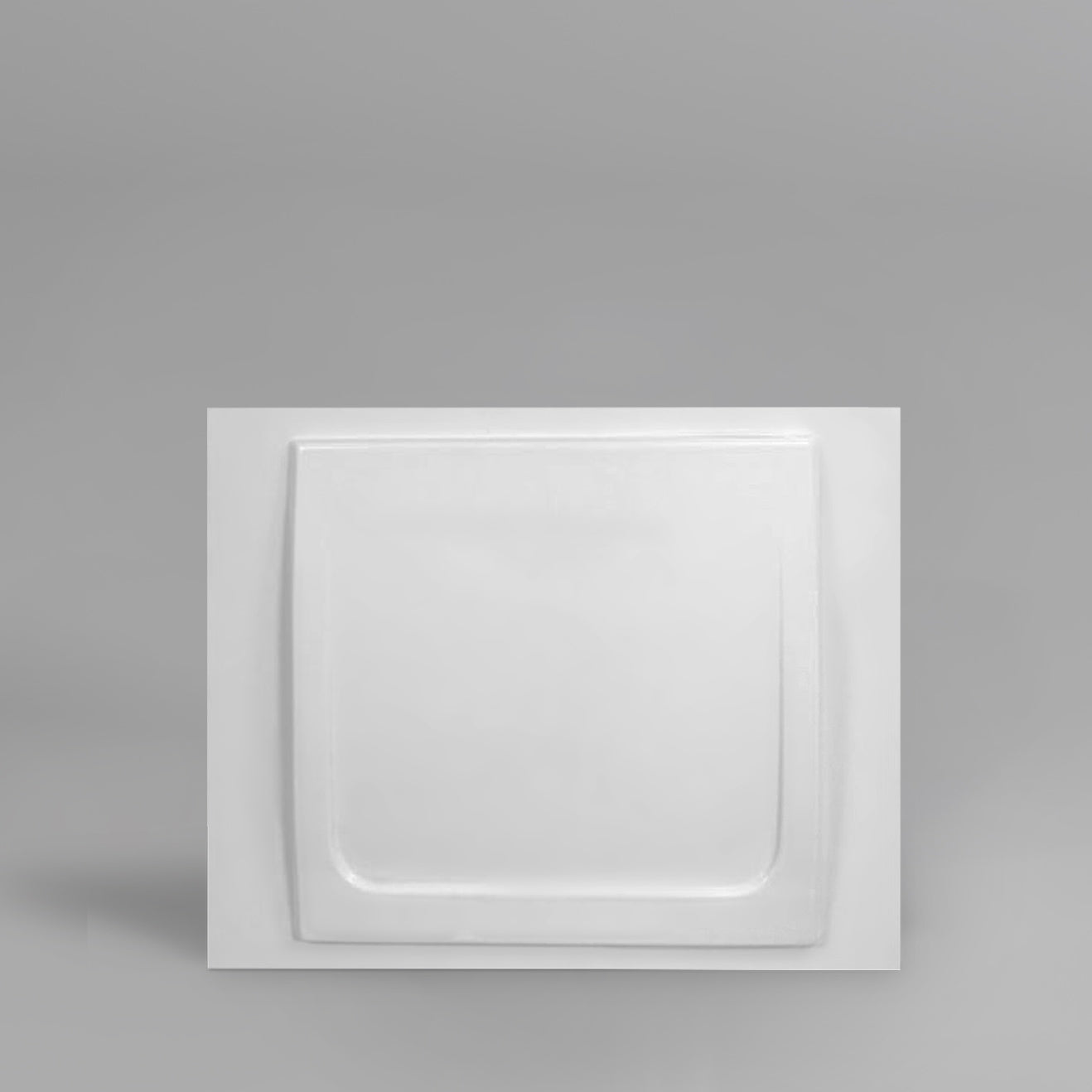 Bathroom Gloss White Modern End Bath Panel 700 x 550mm