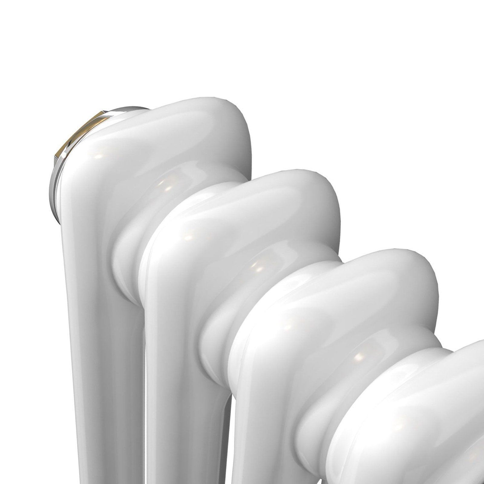 Maine White 600 x 1164 Horizontal Double Column Designer Radiator Central Heating