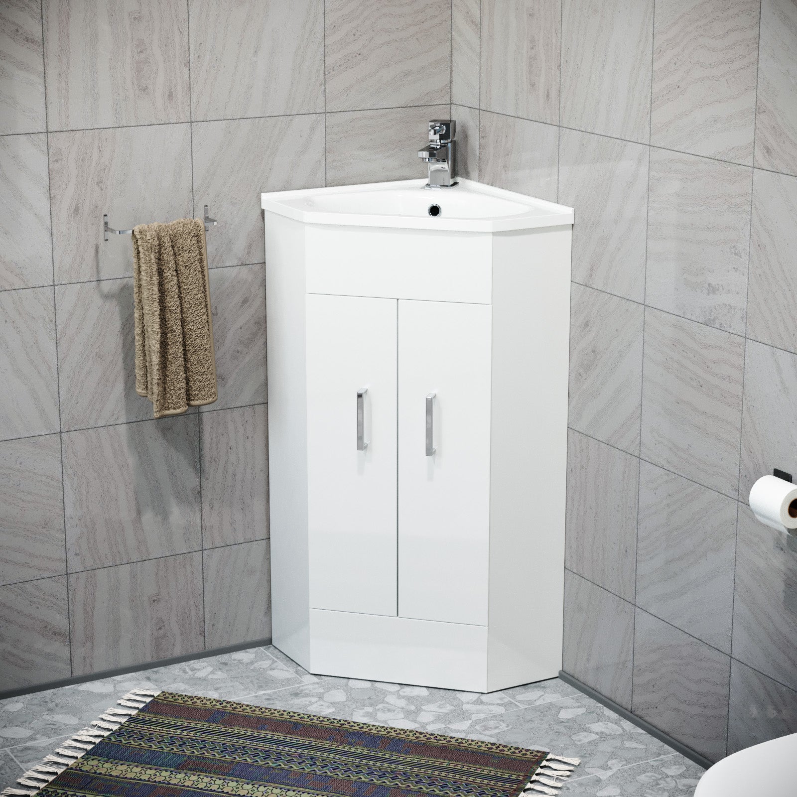 Corner Vanity Units For Small Bathrooms Ideal Standard Concept Arc