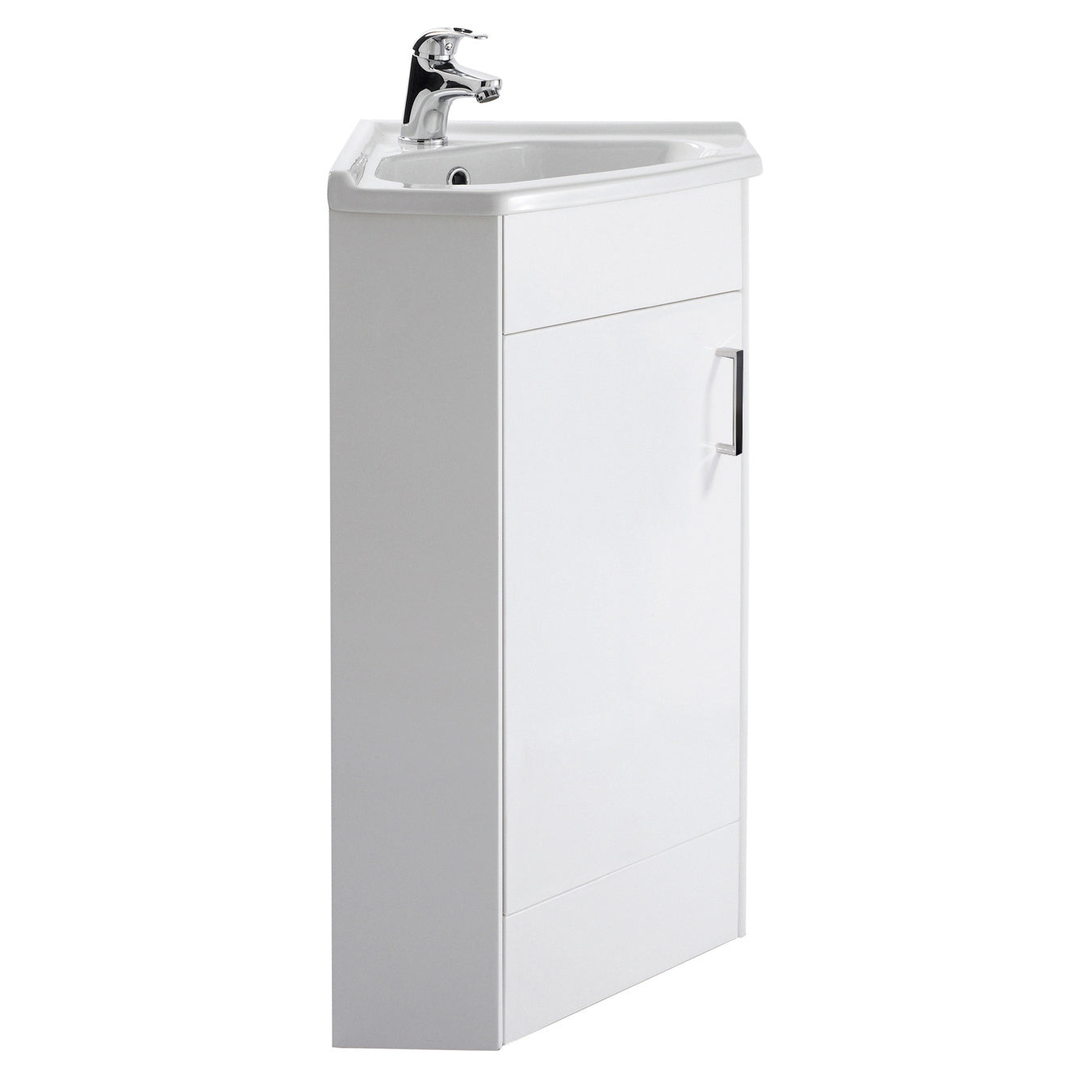 555 Mm 1 Door Corner Vanity Cabinet