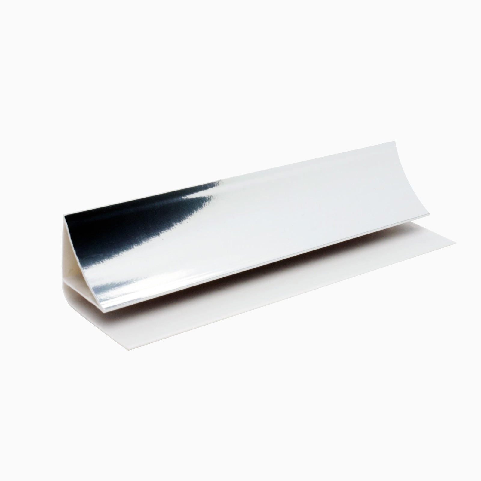2700mm CVC Top Corner Joints Silver Cladding Trim