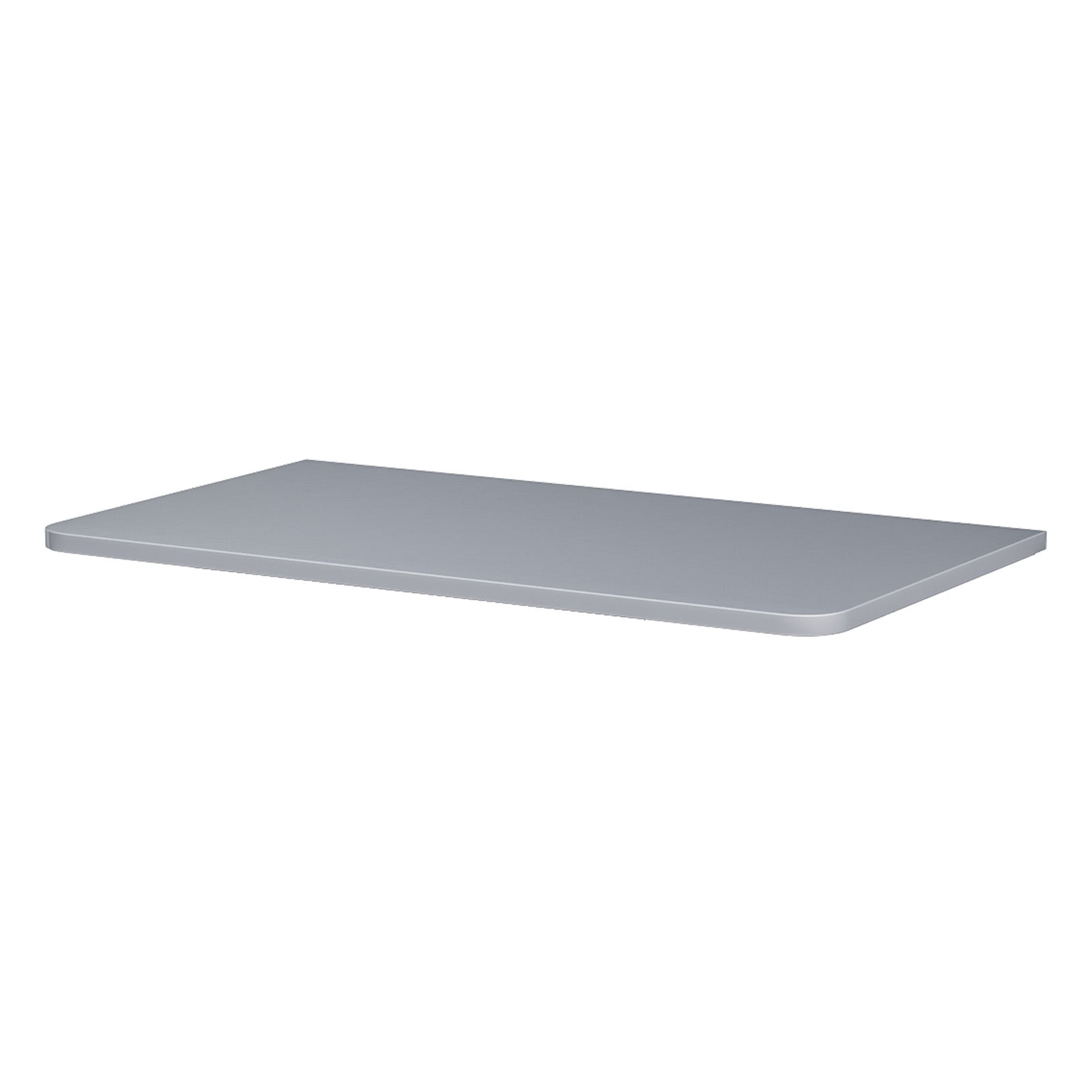 Merton 800mm Grey Round Corner MDF Bathroom Worktop For Vanity Cabinet