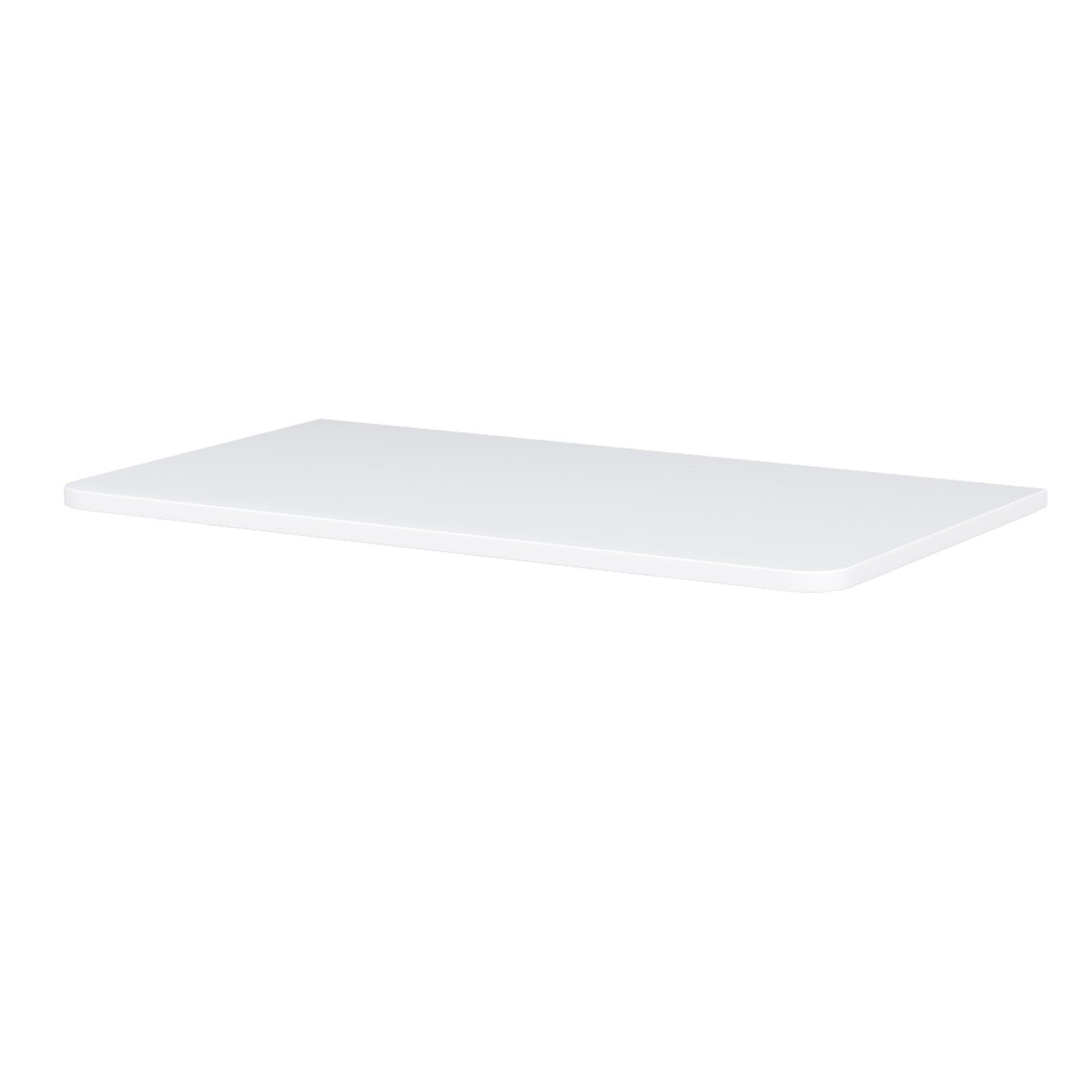 Merton 800mm White Round Corner MDF Bathroom Worktop For Vanity Cabinet