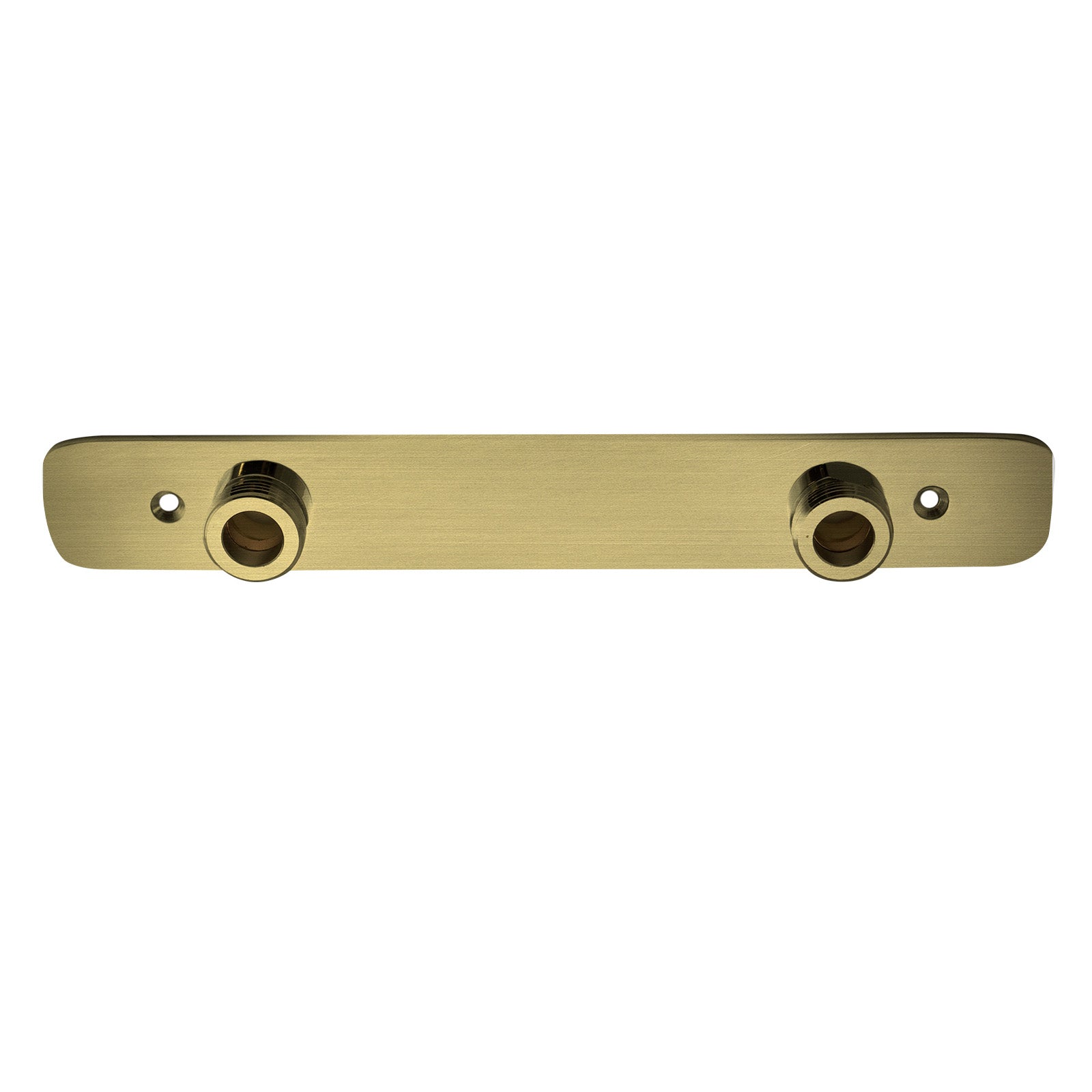 Brushed Brass Wall Easy Fixing Plate Kit for Bar Shower Valves