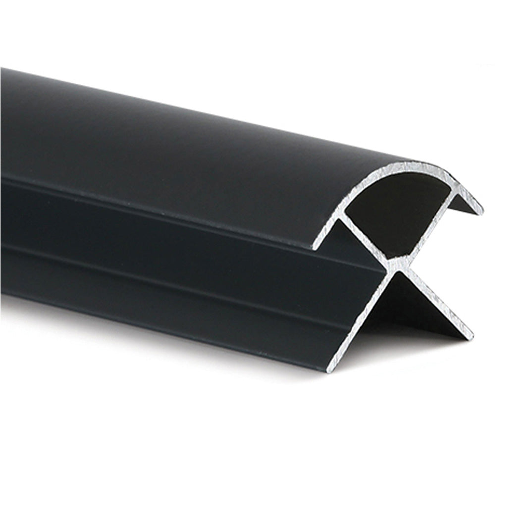 Cladding External Corner Trim 2400mm x 10mm - Black
