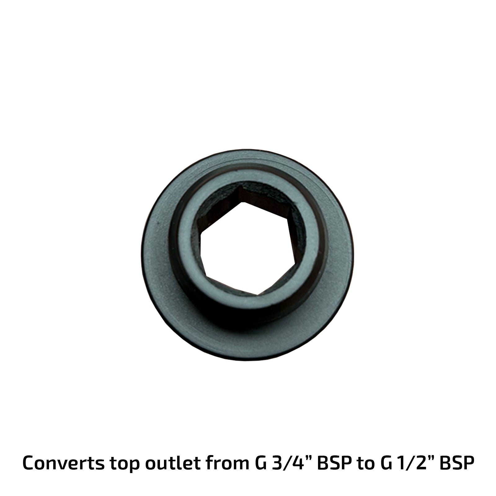Modern Square Matte Black Exposed Thermostatic Shower Mixer Bar Valve Anti Scald with Top 3/4" and Bottom 1/2" BSP
