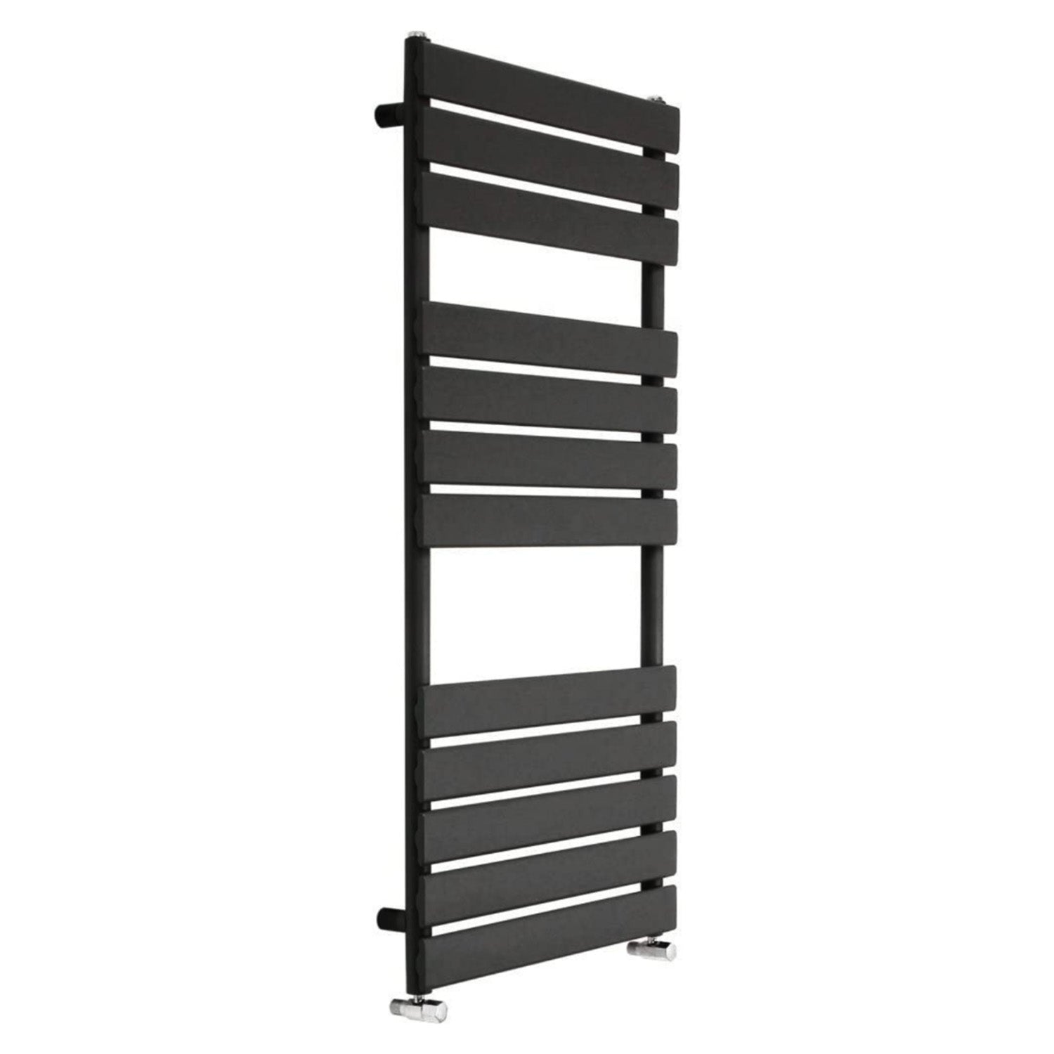 Honeywell 1200 X 500 mm Matte Black Flat Panel Towel Radiator