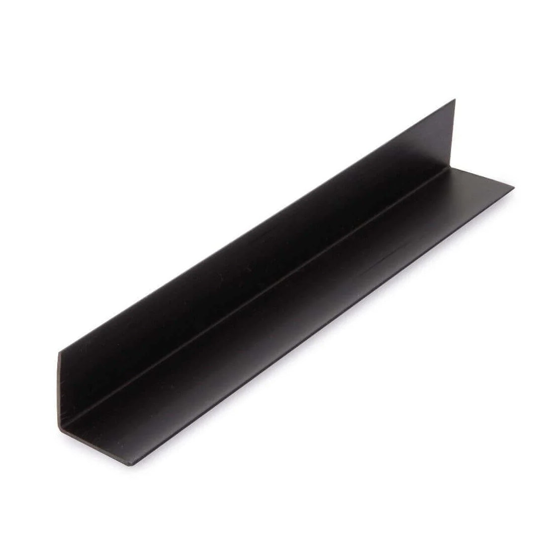 PVC L Shape External Corner 2700mm Panelling Trim - Black