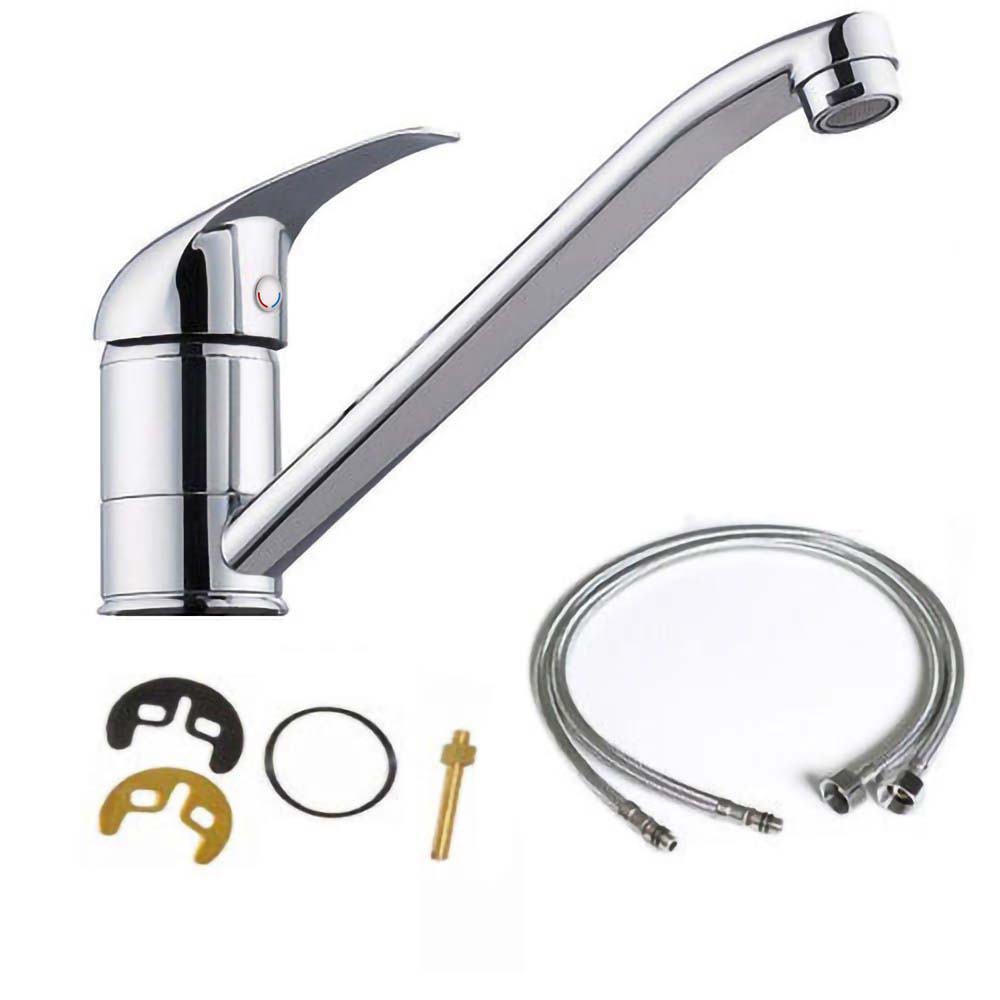 Belingdon Single Lever Kitchen Sink Mixer Tap With Swivel Spout Chrome