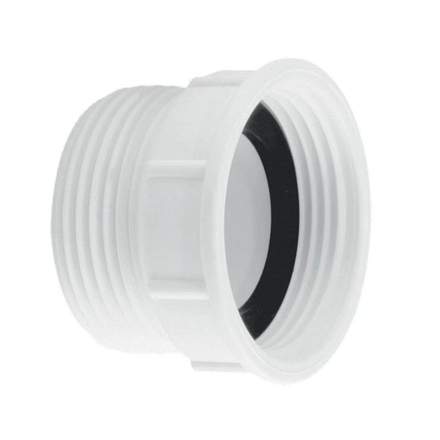 Aquene White BSP Coupling Flush Spigot 32mm
