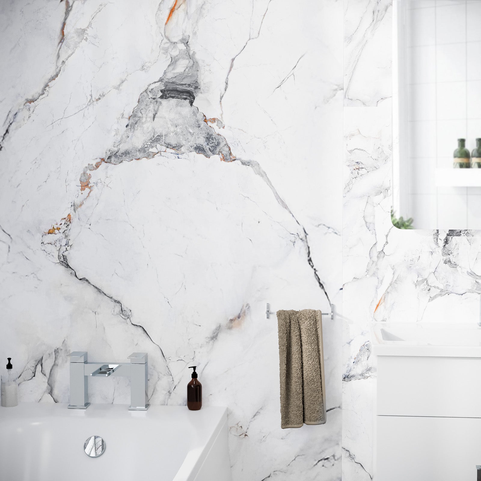 PVC Wall Panel Massa Marble 1000 x 2400 x 10mm