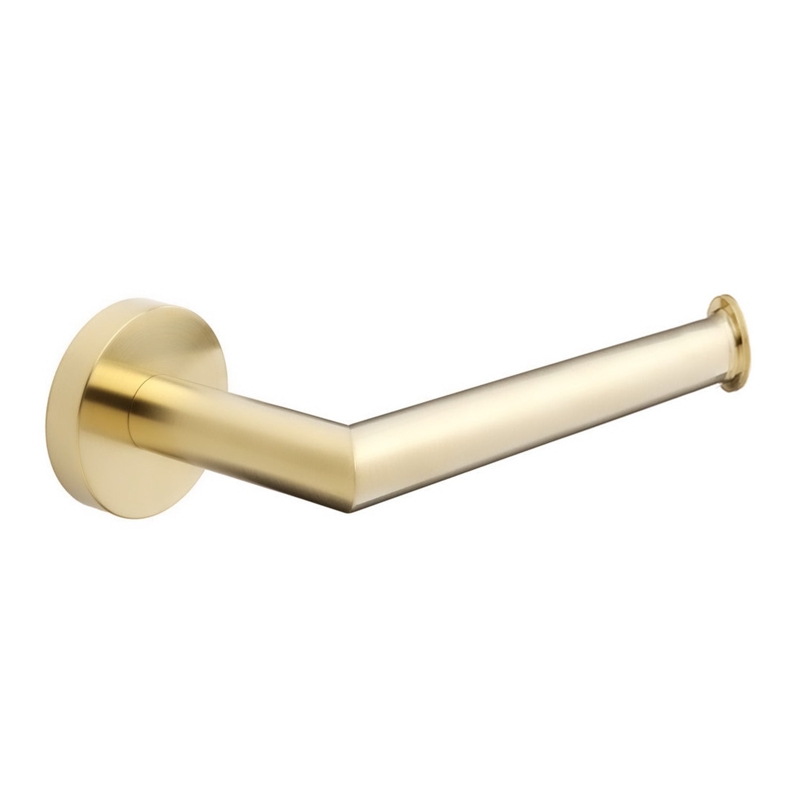 Brushed Brass Toilet Roll Holder