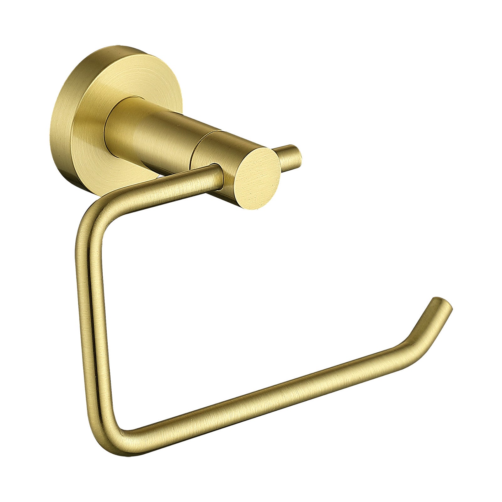 Toilet Roll Holder Rack Brushed Brass