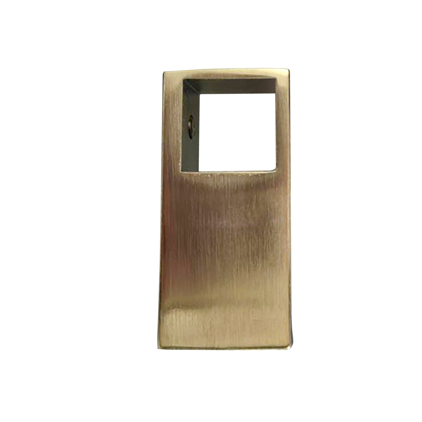 Brushed Brass Minimalist Shower Wetroom T Piece