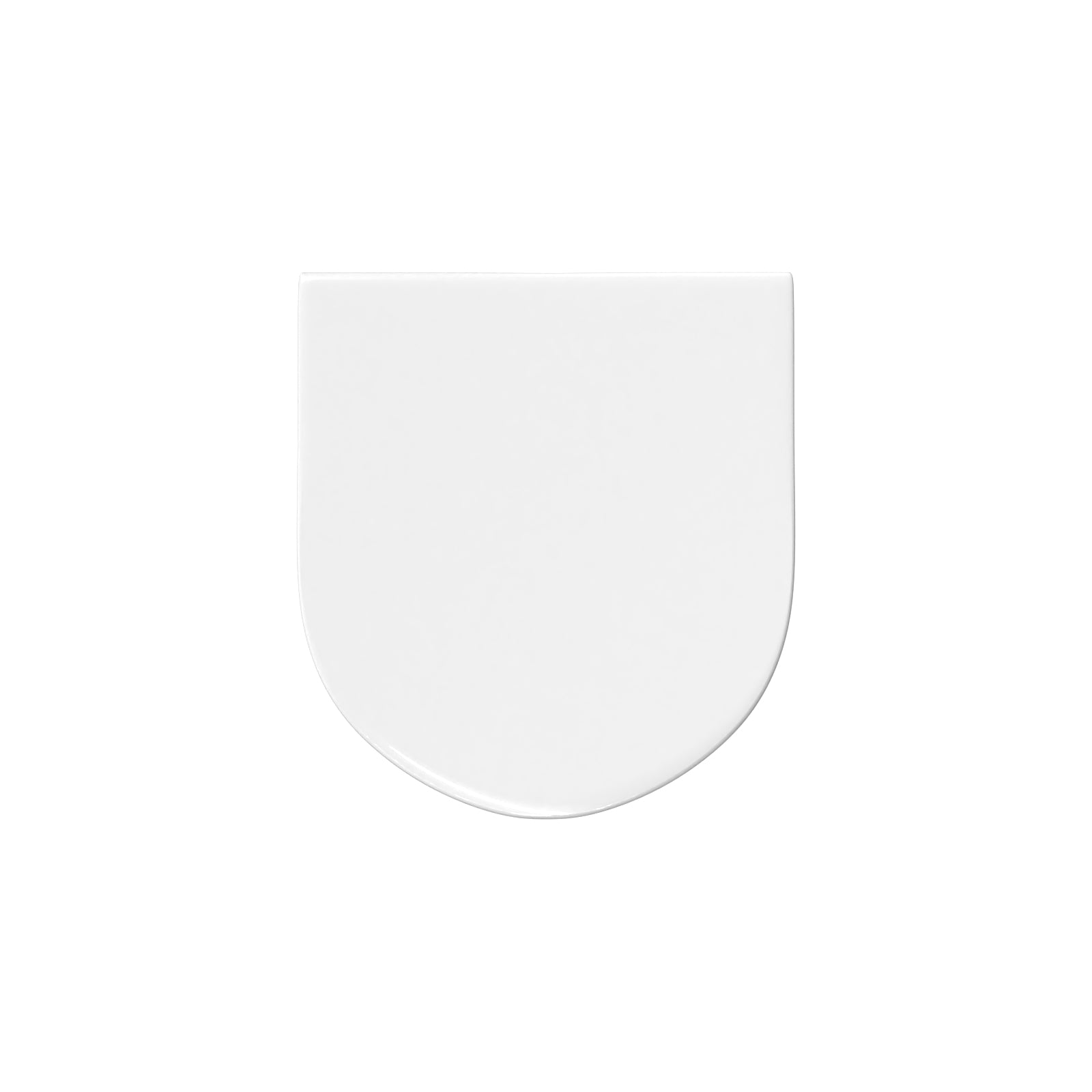 Round Thick Soft Close Toilet Seat and Seat Cover White