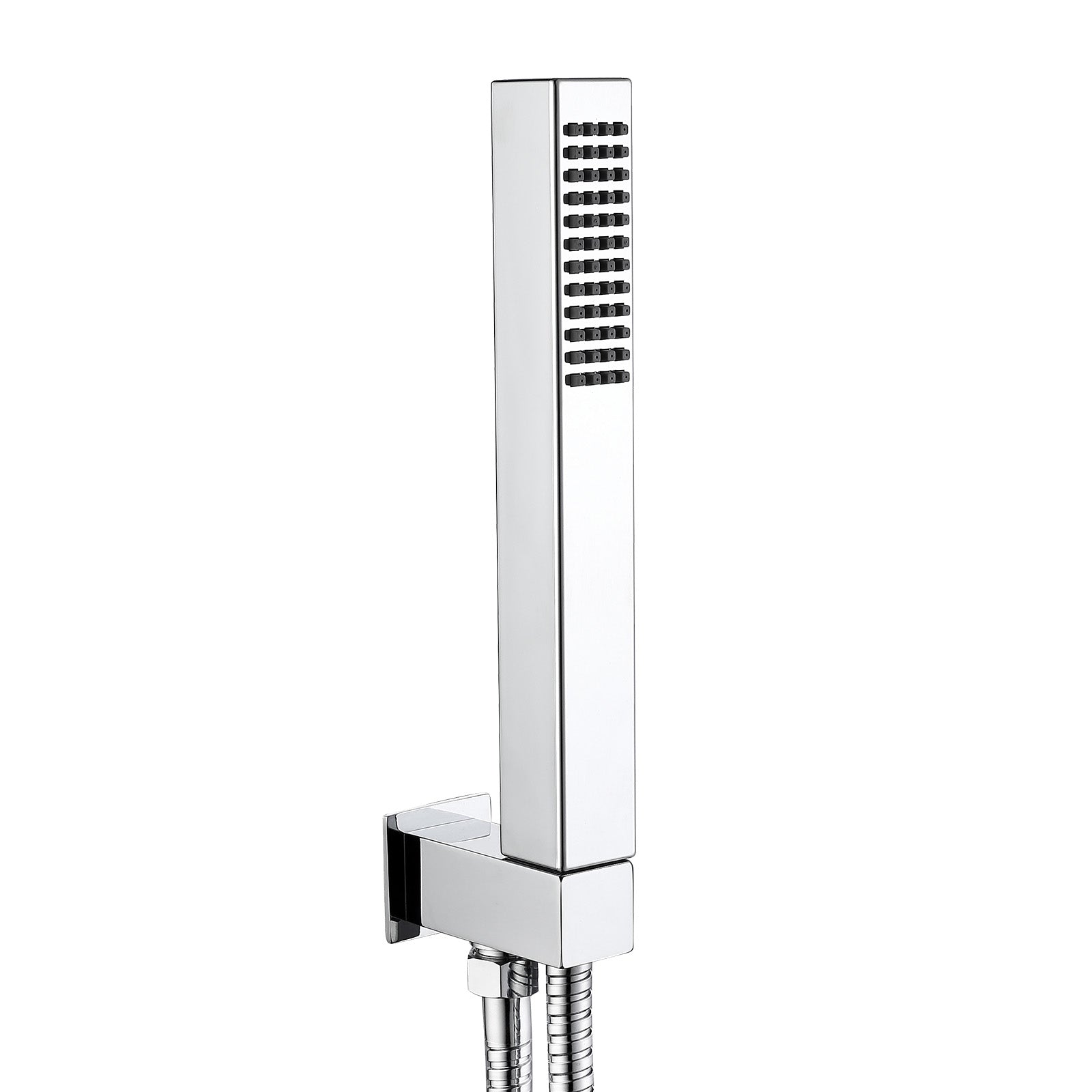 Square Shower Handset Wall Bracket and Shower Handset
