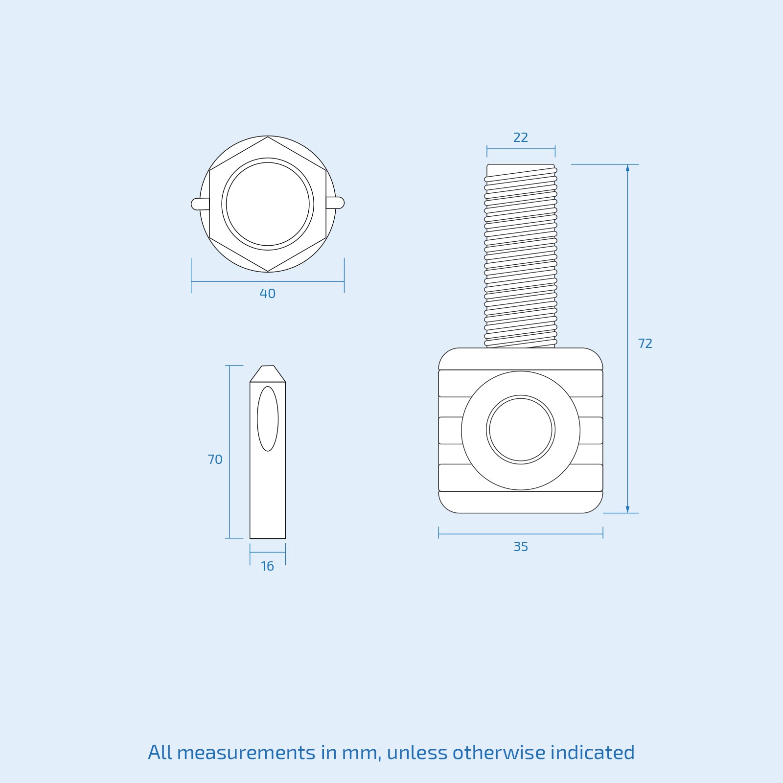 Shorter Length Fixing Bolts Kits for Wall Hung Toilet