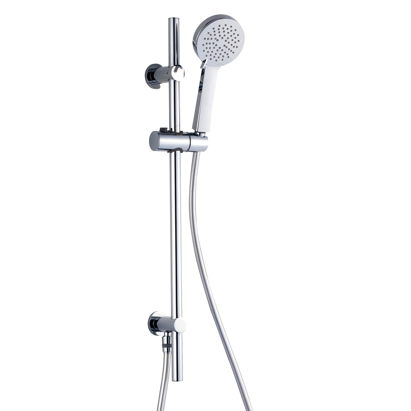 Yodora 3-Mode Handset & Solid Brass Rail Combo Chrome