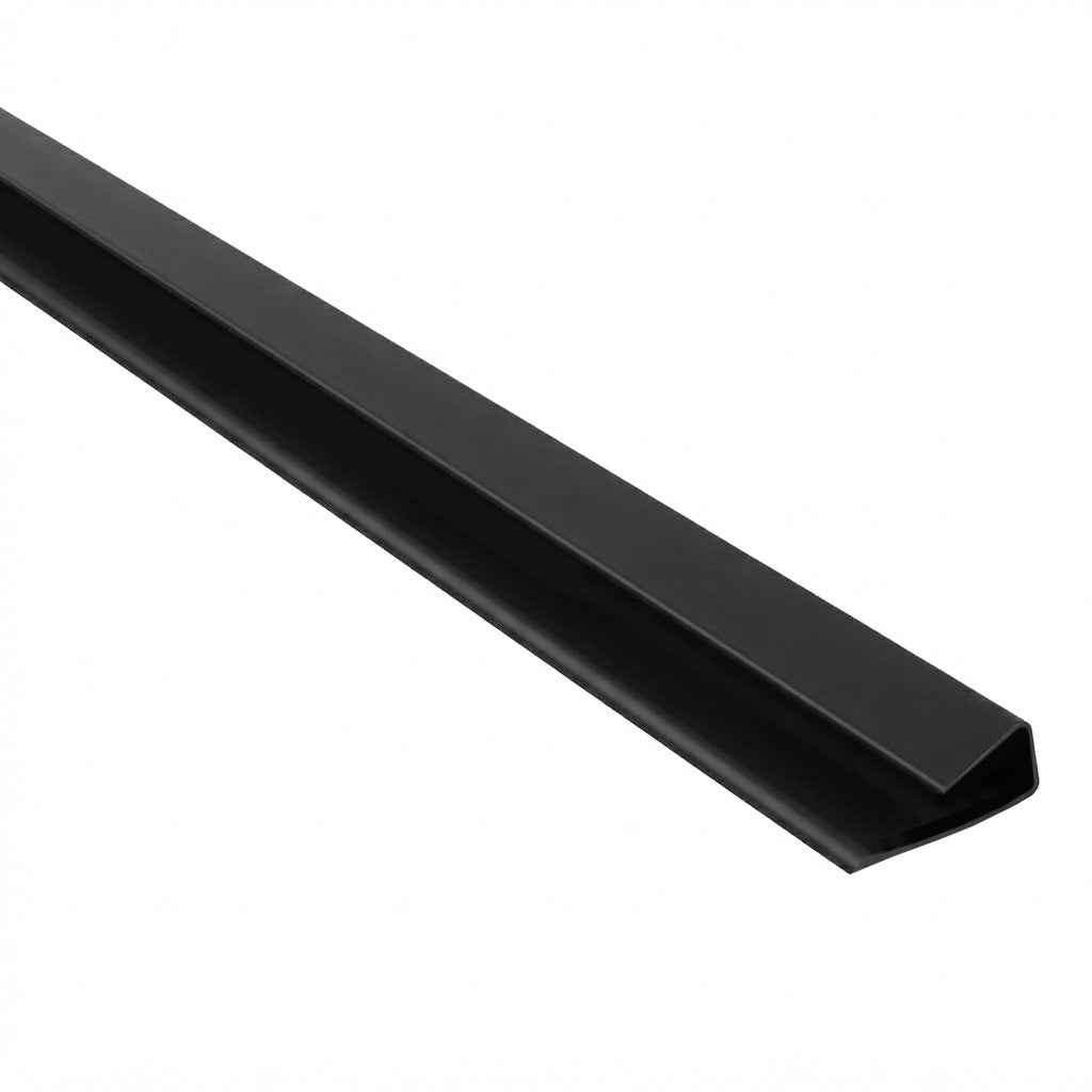 Cladding Starter Trim 2400mm x 10mm - Black
