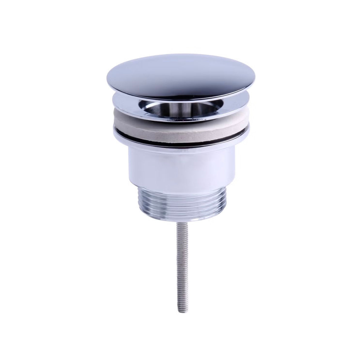 Universal Free Flow Basin Waste Chrome (Not Pop Up)