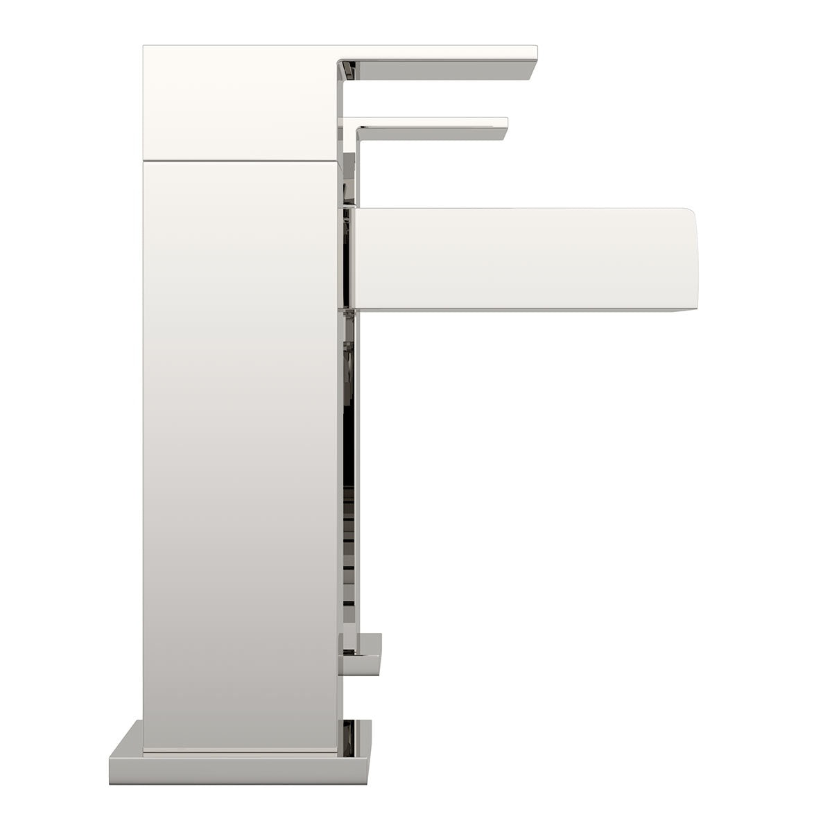 Chrome Modern Waterfall Bath Shower Mixer Tap with Handset Kit