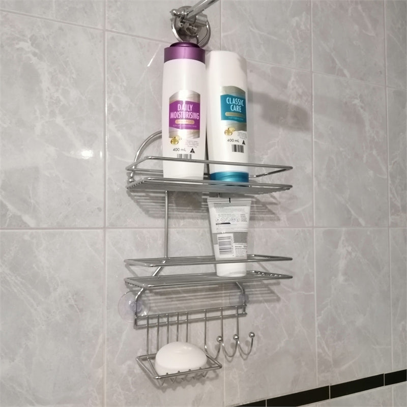 3 Tier Hanging Shower Caddy Storage Organizer Basket