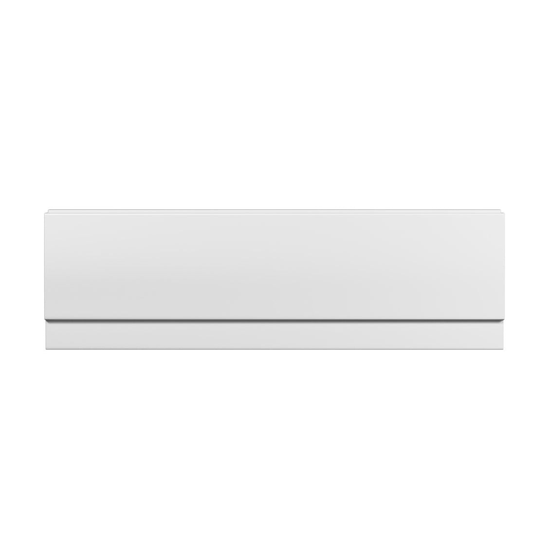 White 1600mm Acrylic Bathtub Front Bath Panel High Gloss Finish