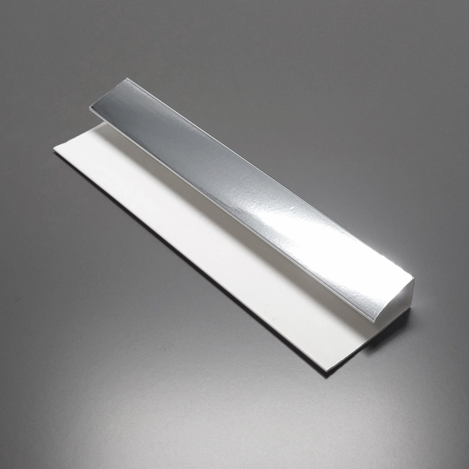 Silver 2700 mm x 5mm Starter/End Trim
