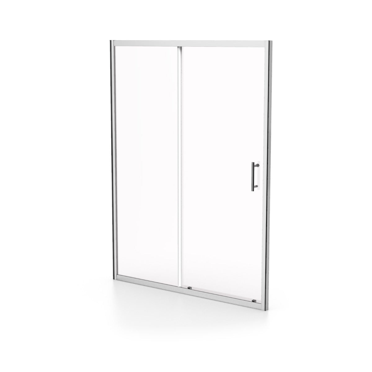 Magna 1300mm Sliding Glass Screen Shower Door Chrome