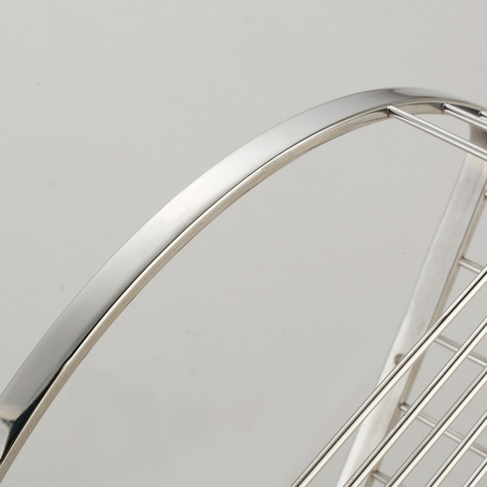 Single Corner Shower Bathroom Caddy Shelf Chrome