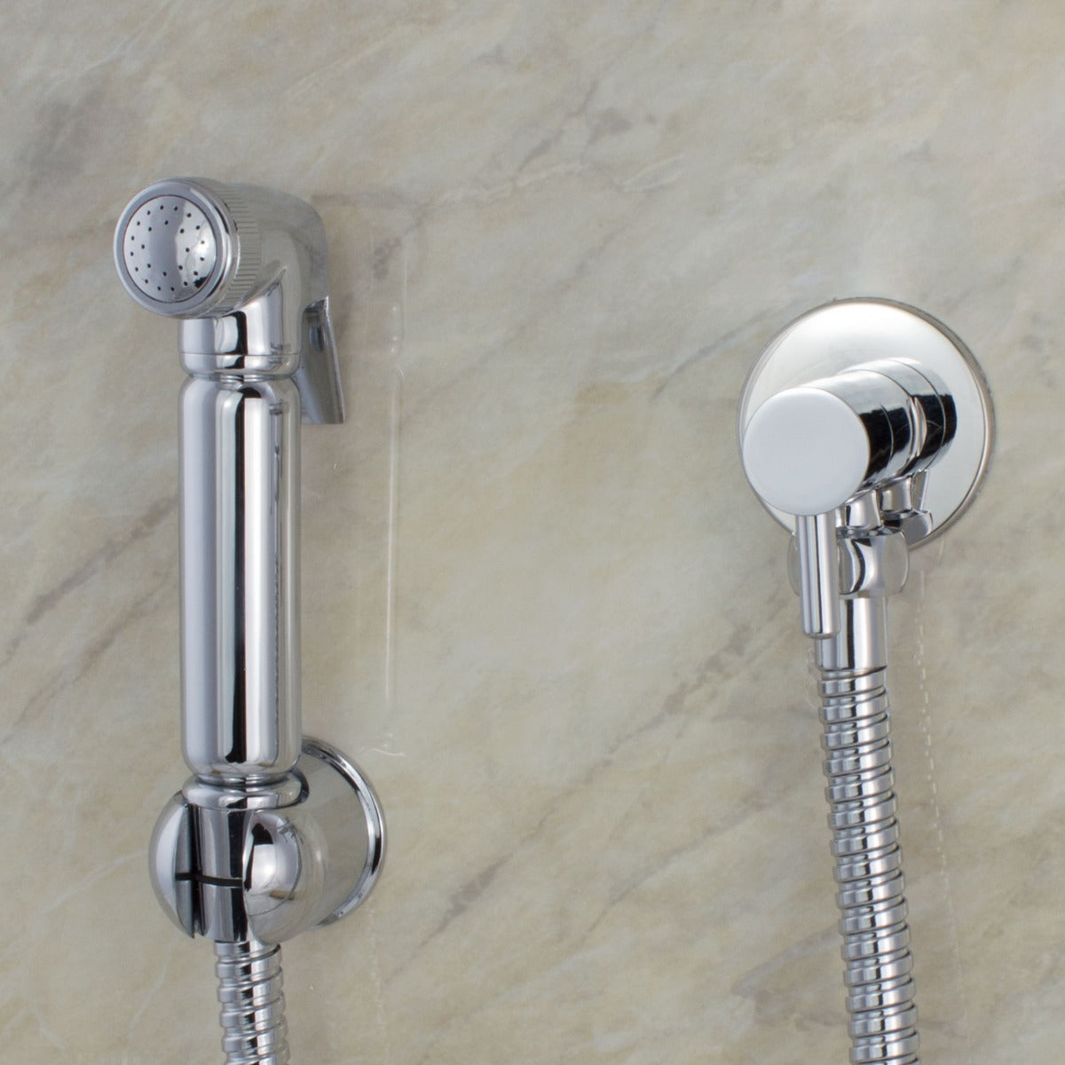 Handheld Bidet Douche Toilet Spray Kit Chrome