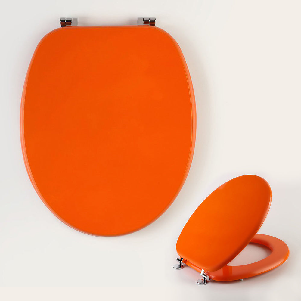 universal-classic-oval-shaped-design-toilet-seat-fixings-orange