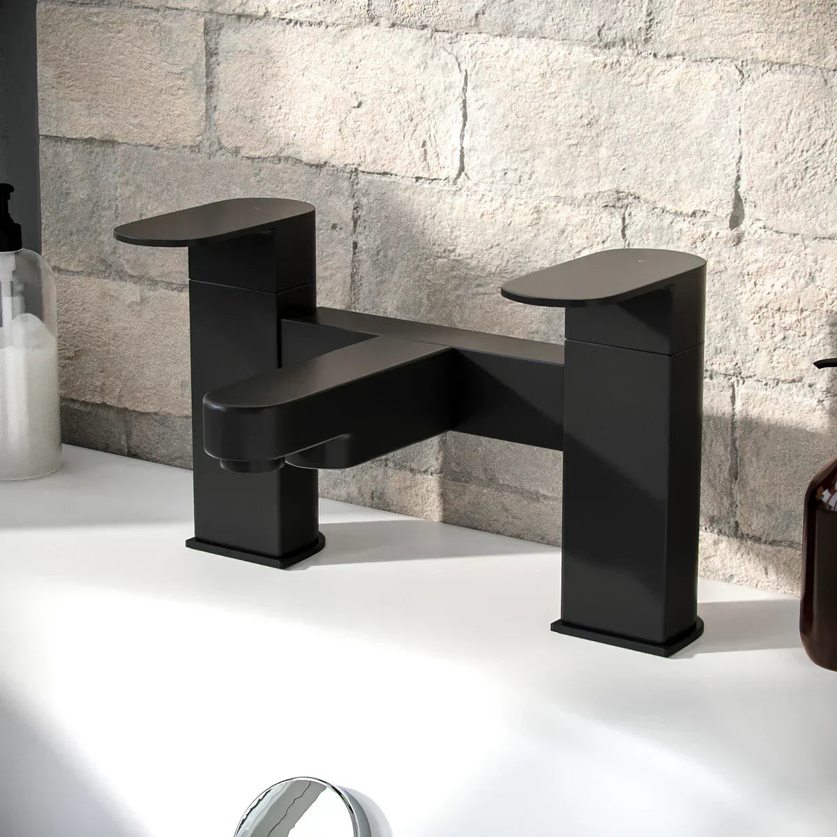 How to clean black taps like bathroom taps, kitchen taps