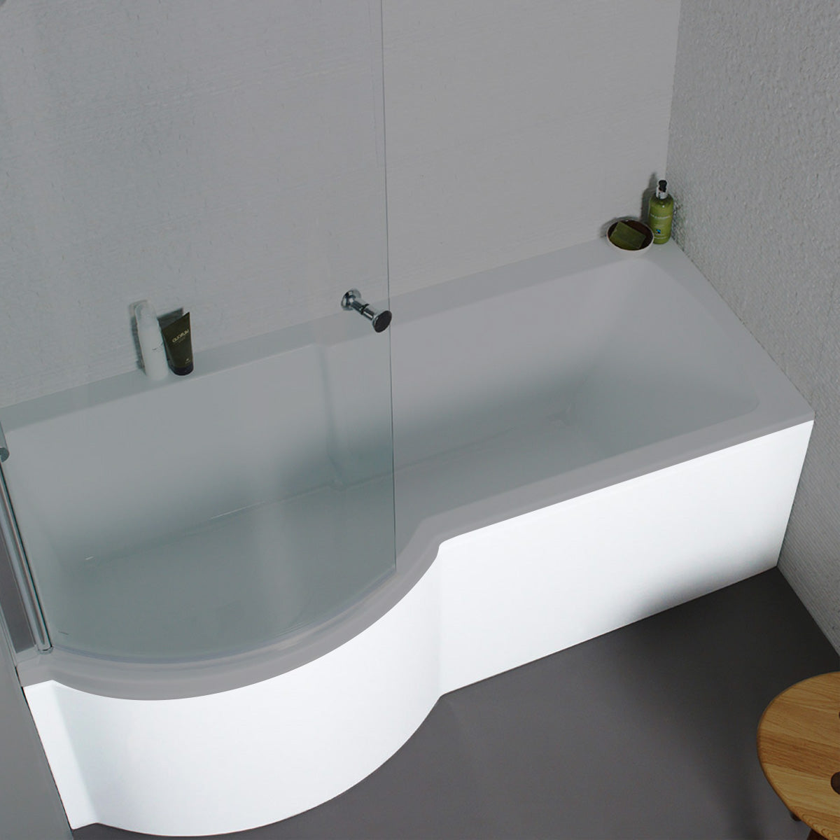 P-Shaped Bath Panels