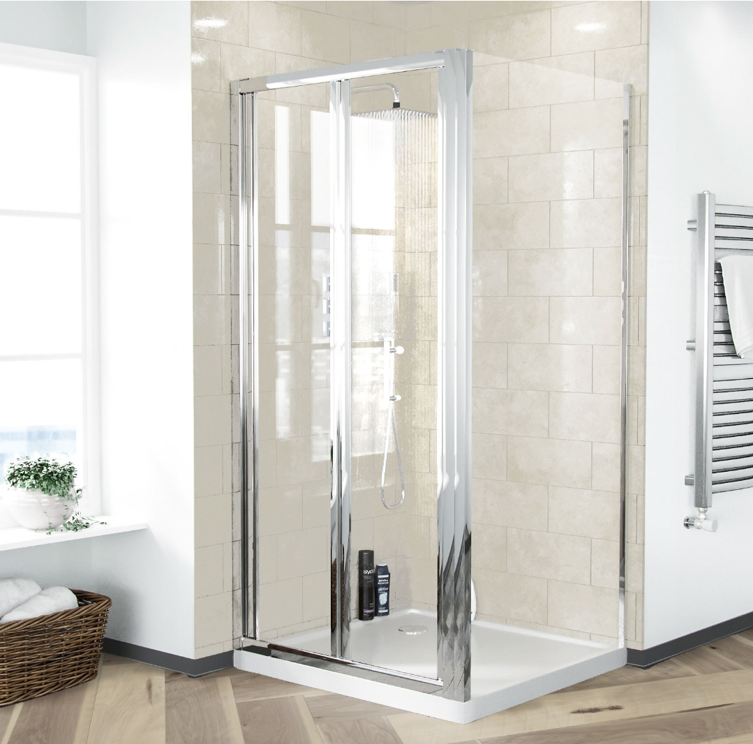 Bi-Fold Shower Enclosure Doors