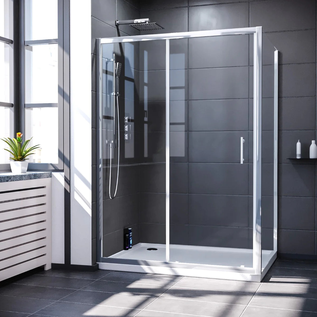 Rectangular Shower Large Rectangle Shower Enclosures