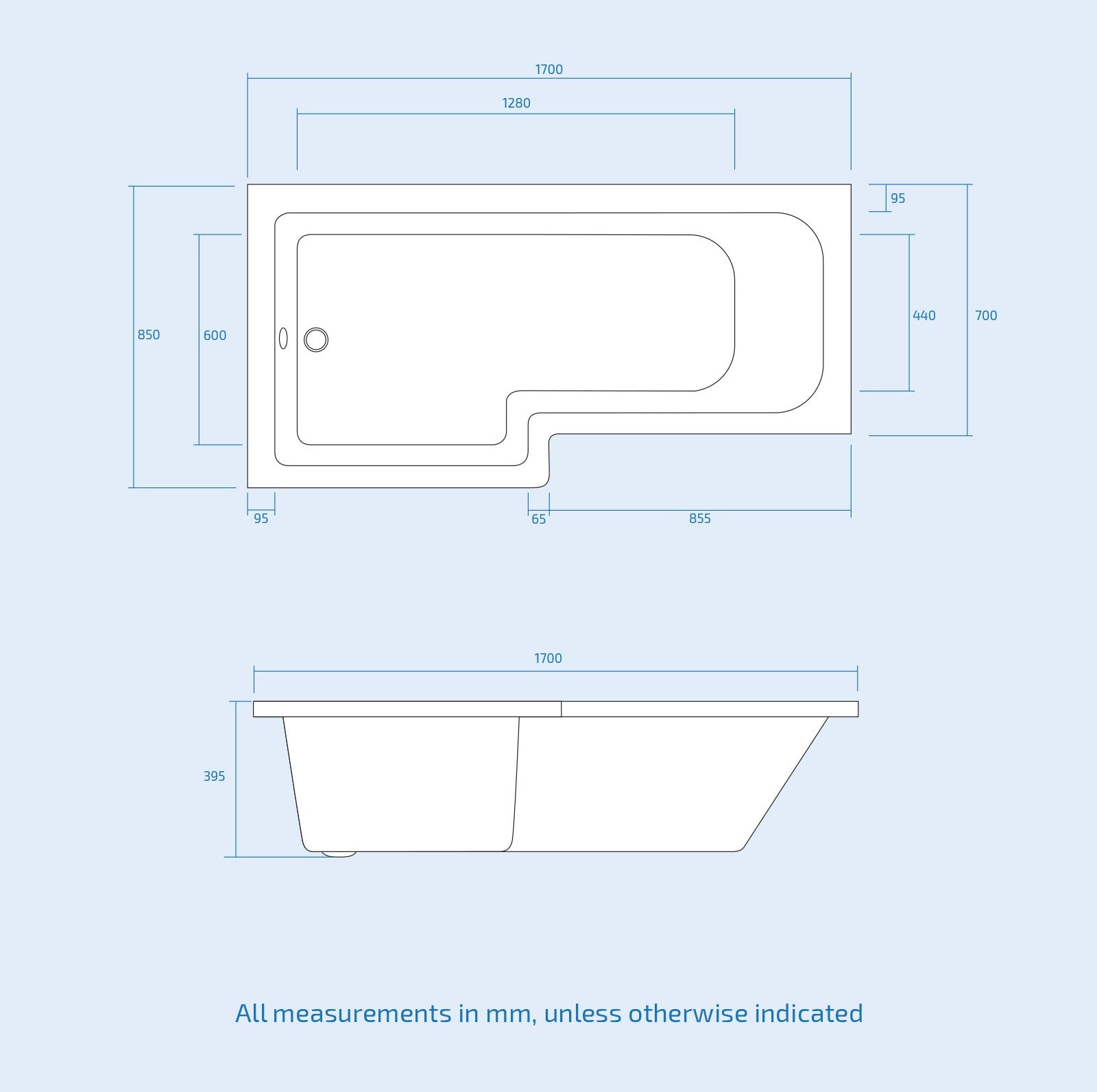 L-Shaped Right Hand Bath Set, Panel, Bath Screen, CC Toilet, 600mm Freestanding Vanity