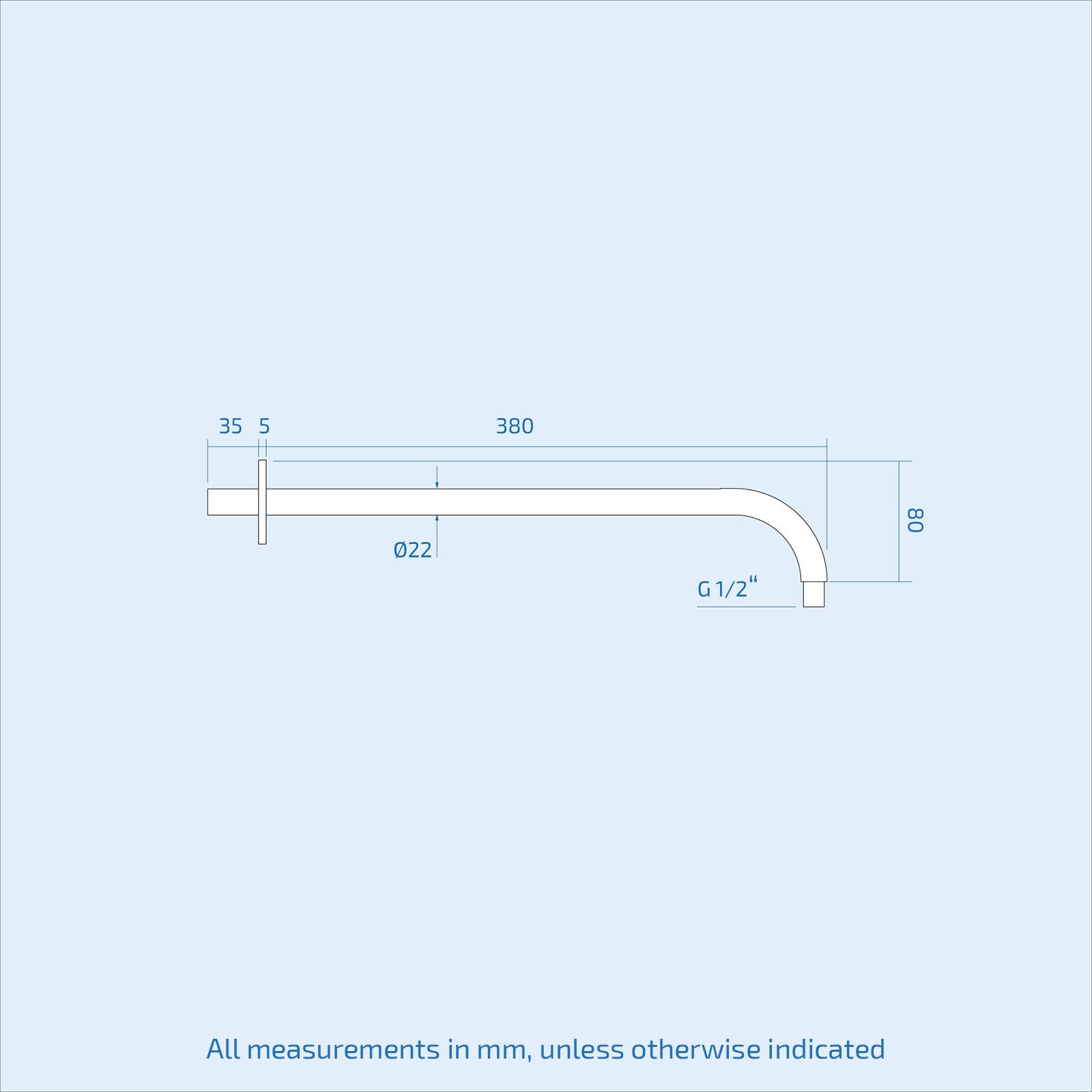 3 Dial 3 Outlet Concealed Thermostatic Shower - Round shower set