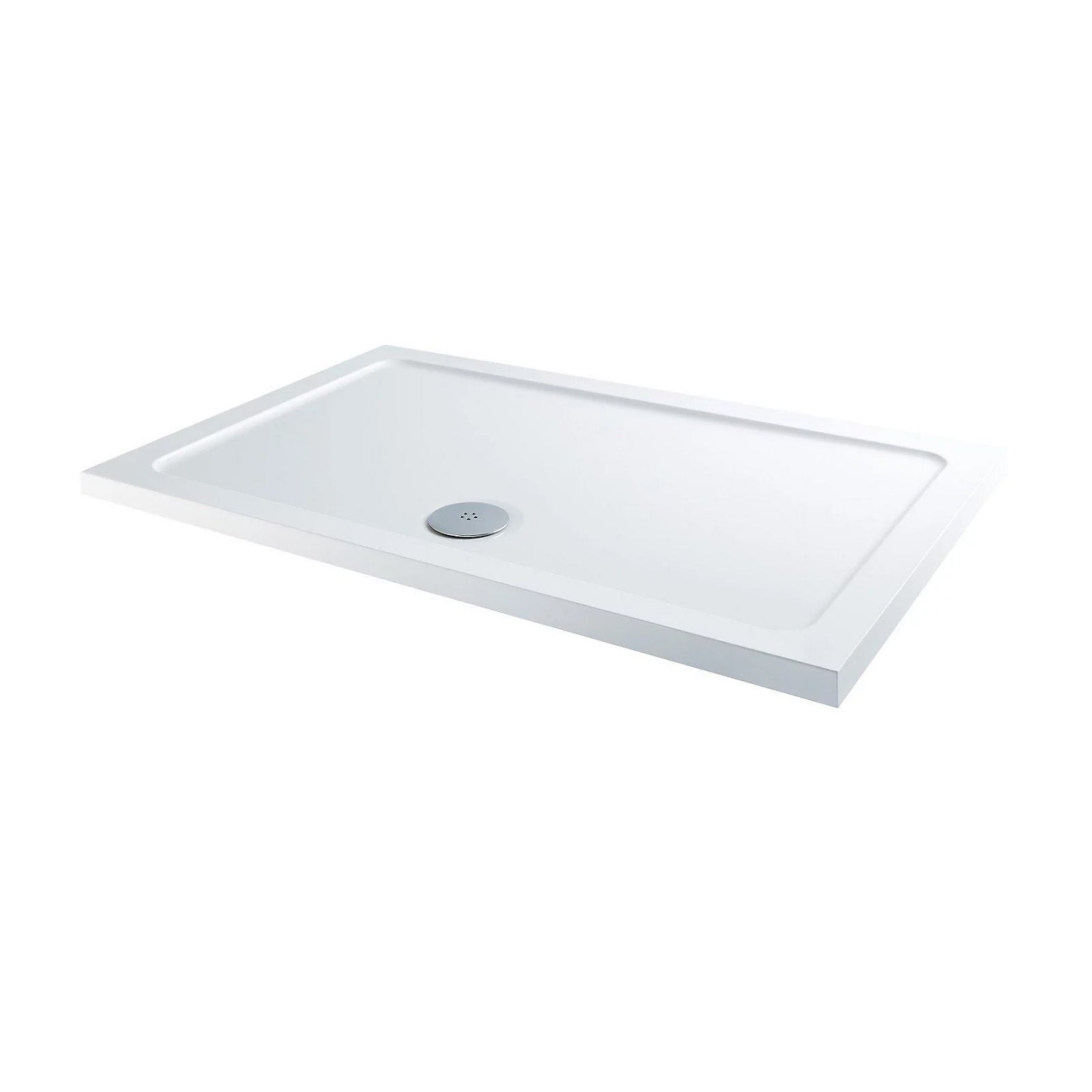 1200 x 800 mm Rectangular Shower Tray White