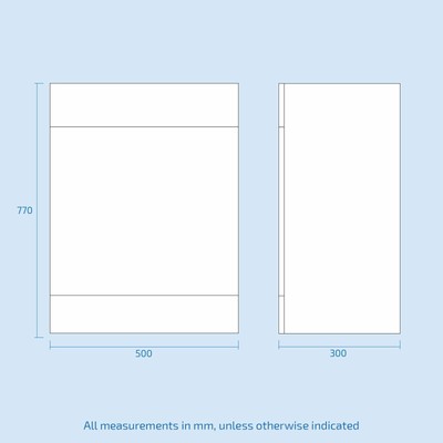 Ellen 650mm Cloakroom Basin Vanity Sink Unit & Back To Wall Toilet Suite