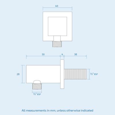 Temel Matte Black Voilet 2 Dial Thermostatic Mixer Outlet Square Shower Rail & Handset
