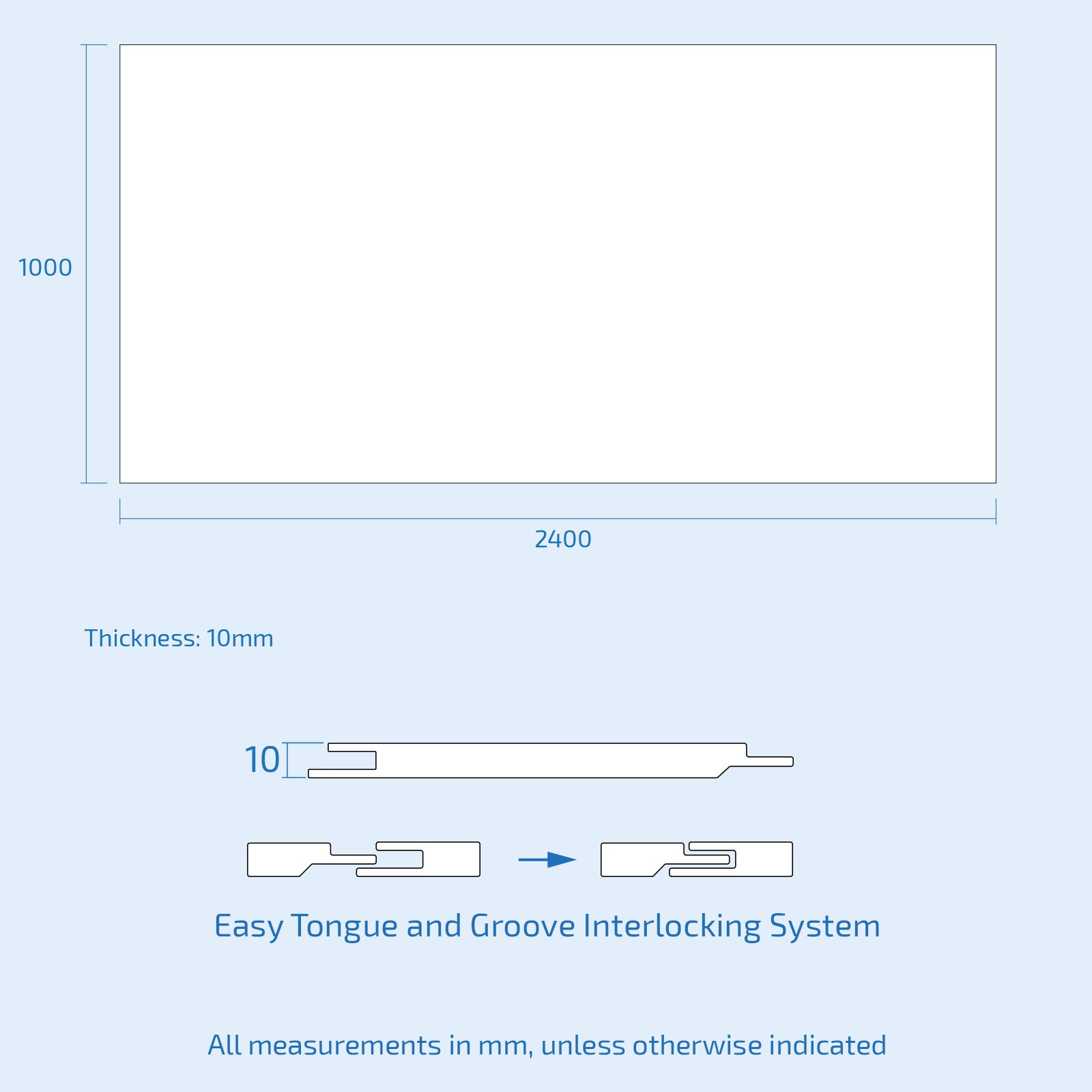 PVC Wall Panel Massa Marble 1000 x 2400 x 10mm